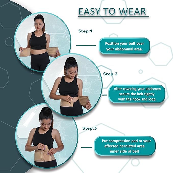 Wonder Care- Umbilical Hernia Support Belt 28"-32")