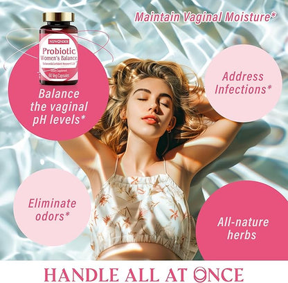 Women's probiotic - Natural Vaginal Support 60 Capsules