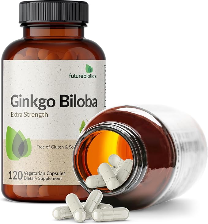 Futurebiotics Ginkgo Biloba 500mg Extra Strength 120 Vegetarian