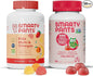 SmartyPants Kids Multivitamin Gummies and Probiotic 3 Fish D3, C, B12, B6, B6, Digestive (30 Day