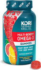 Kori Multi-Benefit Omega-3 Gummies| Heart, Brain,
