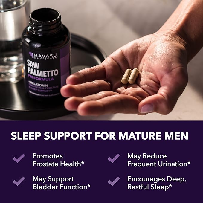 Night Time Saw Palmetto for Men 3 mg 3 Month