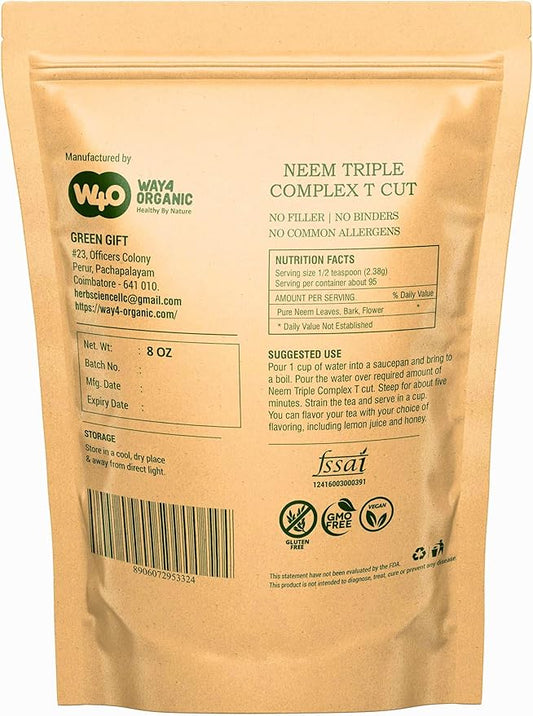 Neem Triple Complex T Cut (Not 8 Ounces, Ratio(80:10:10) (1 (1 Pack)