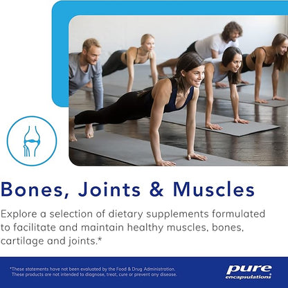 Pure Encapsulations Glucosamine Chondroitin with MSM 240 Capsules