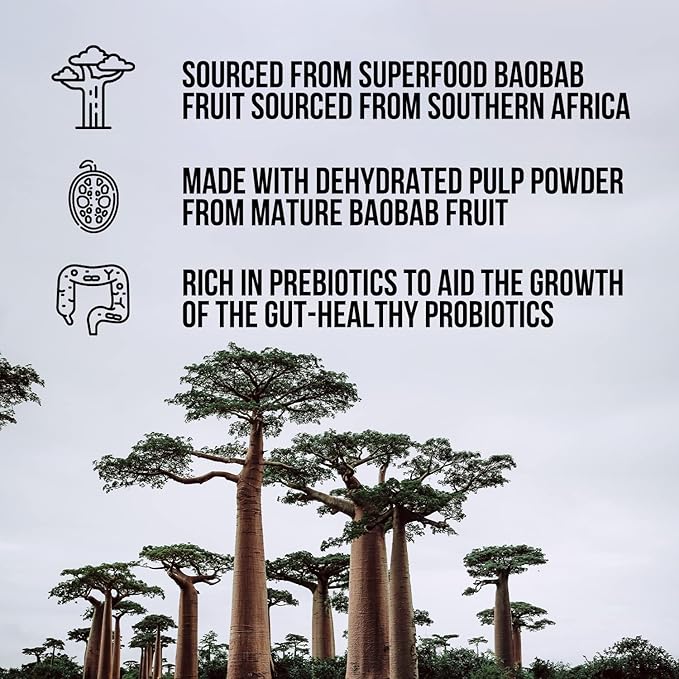 Naked Fiber Organic Baobab Powder Fiber