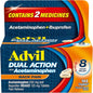 Advil Dual Action Back Pain Caplets 250mg Ibuprofen 500mg Acetaminophen 8 Hours 144 Count
