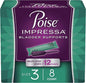 Poise Impressa Incontinence Bladder Support 3, 8 8 Count