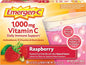 Emergen-C 1000mg Vitamin C Powder, with Antioxidants, B Vitamins and Electrolytes, Supplements for Immune Support, Caffeine Free Fizzy Drink Mix, Raspberry Flavor - 30 Count/1 Month Supply