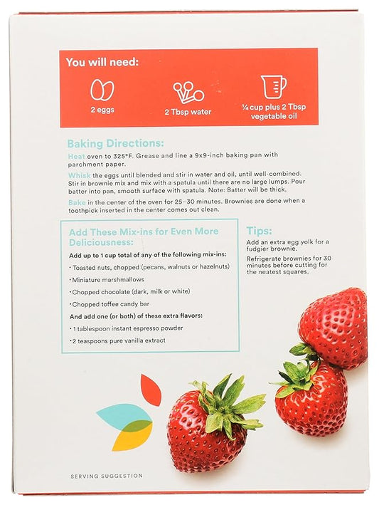365 by Whole Foods Market, Gluten Free Brownie Mix, 15 Ounce
