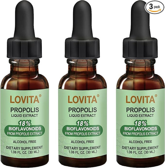 Bee Propolis 500 mg Liquid Extract 5:1 Propolis |1 Fl 3)