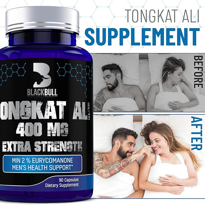 Tongkat Ali Extract 400 Mg- Eurycoma 90 Capsules, 45 Days