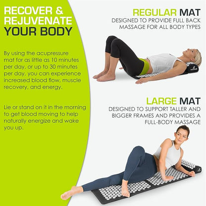 ProsourceFit Acupressure Mat and Pillow Set