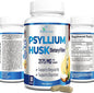 Psyllium Husk Dietary Fiber Supplement 2175mg, 90 Capsules