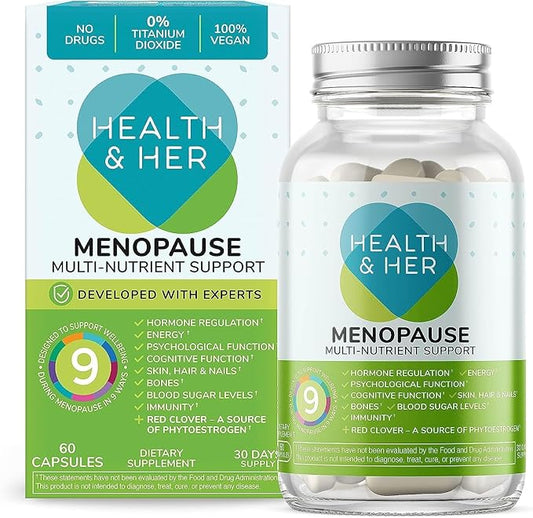 Health & Her Menopause Supplements (60ct - 1month)