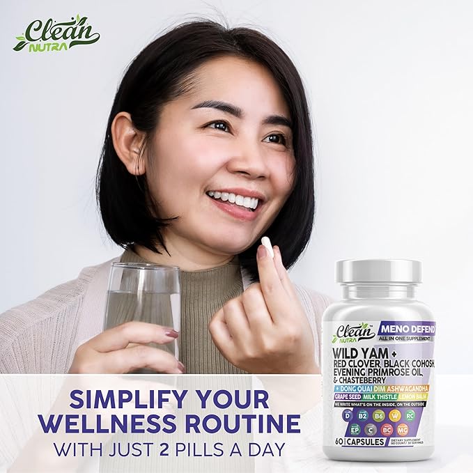 Clean Nutra Wild Yam Root Capsules