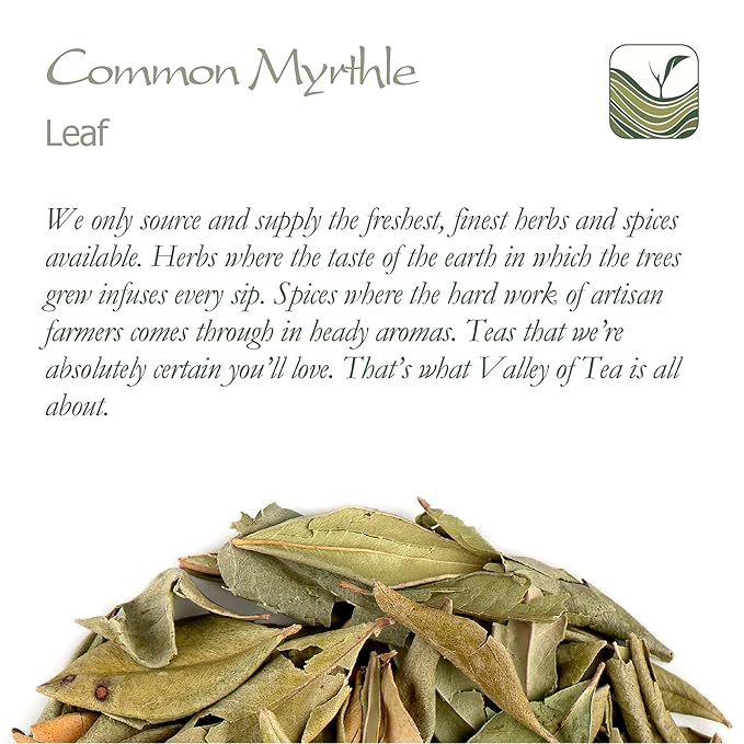 Myrtle Dried Herb Leaf