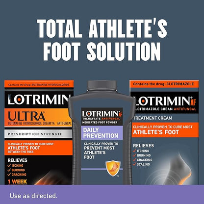 Lotrimin AF Athlete's Foot Daily Prevention 3 Ounce (90 Grams) 3)