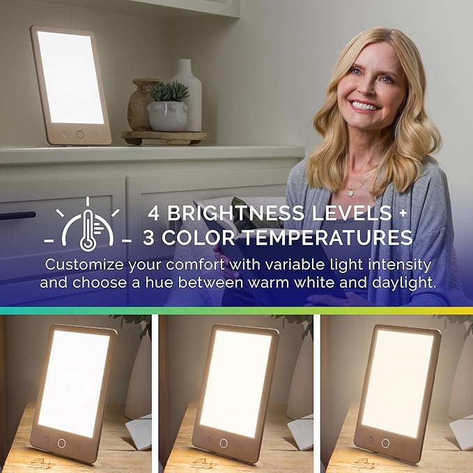 Verilux HappyLight Luxe 10,000 Lux,