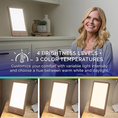 Verilux HappyLight Luxe 10,000 Lux,