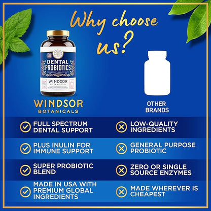 Oral Probiotics for Mouth and Bad Breath 3BN CFU 45 Chewable