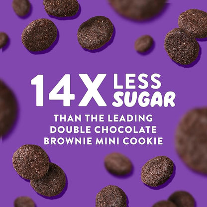 HighKey Low Carb Keto Brownie Bites - Keto Snack Low Carb Snack Sugar Free Chocolate Protein Cookies Sugar Free Snacks Gluten Free Snack Keto Friendly Food Healthy Snacks Keto Dessert Diet Snacks 3pk