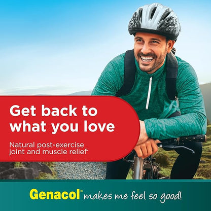 Genacol Fast Action Natural Formula with Curcumin, Boswellia & Black Sesame Oil | All-Natura | Non-GMO | 60 Fast Dissolving Softgels