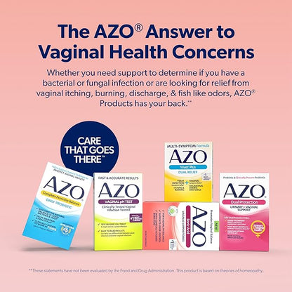 AZO Boric Acid Vaginal Suppositories, Helps 30 Count