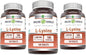 Amazing Formulas L-Lysine 1000mg Amino Acid (180 | 3 Pack)