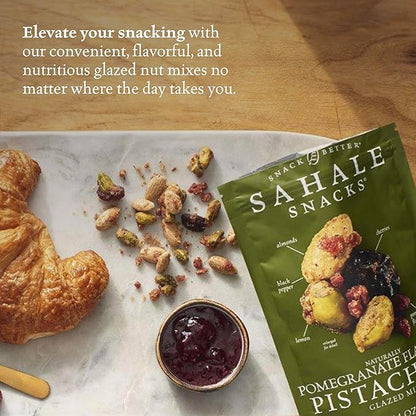 Sahale Snacks Pomegranate Pistachios Glazed Mix, 4 Ounces 6)