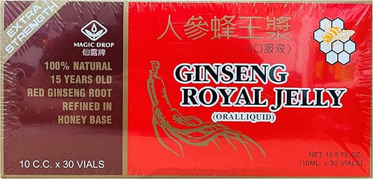 3 Boxes Magic Drop Ginseng Royal (30 Vials), 90 Vials