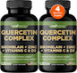 Organic quercetin, Quercetin with Bromelain, quercetin 500mg, quercetin d3, zinc