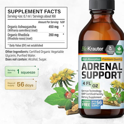 Adrenal Support Tincture 4 Fl.Oz.