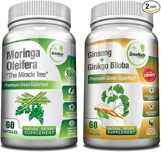 Focus an Energy Bundle Ginseng + (2 Bottles)