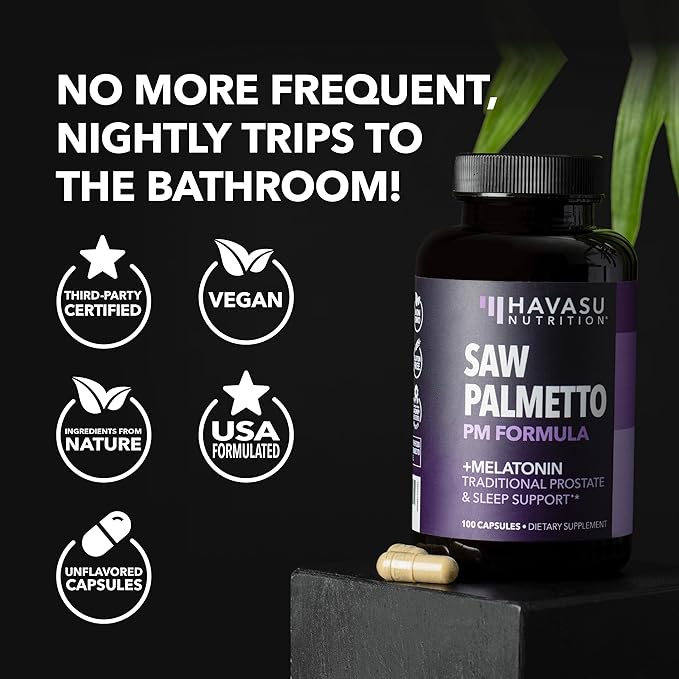 Night Time Saw Palmetto for Men 3 mg 3 Month