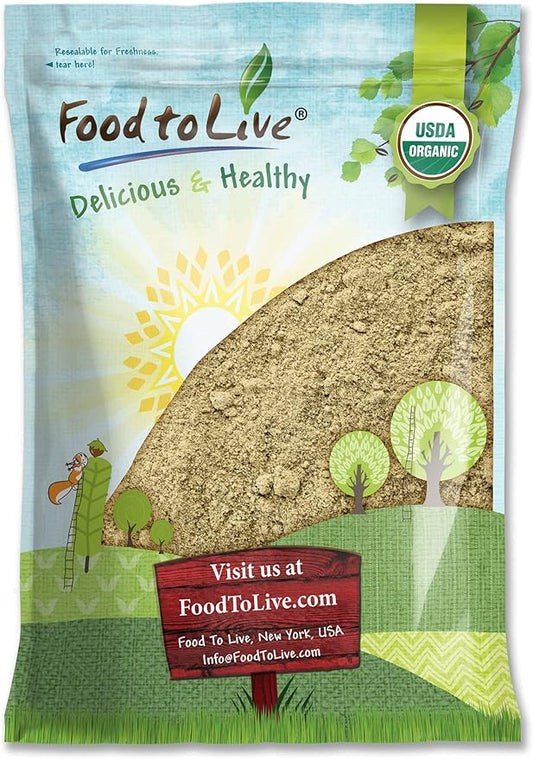 Food to Live Organic Hemp Protein 12 Pounds 50% Protein,