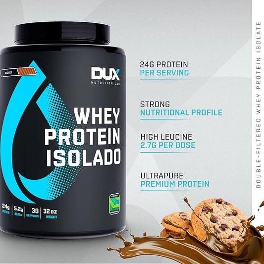 Whey Protein Isolate 24g Protein/per 31.7oz