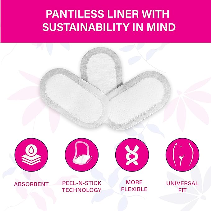 Pantiless Panty Liners (2 Count)