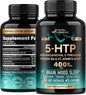 5HTP 400 mg Capsules 5-HTP Supplement B6 & D3 | 5 HTP 60 Capsules