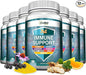 7 in 1 Immune Support Supplement D3, Zinc 50mg, Quercetin, 60 Capsules (12 Bottles)