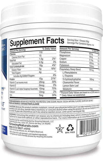 P.M. Restore SuperShake, Divine Dark Chocolate, 16 Ounce