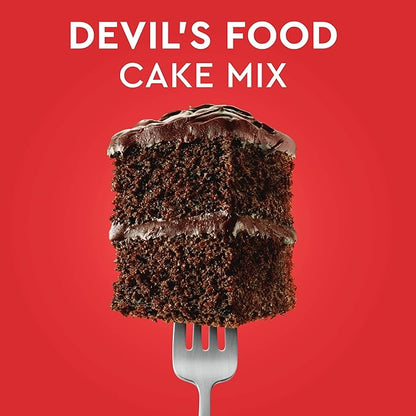 Duncan Hines Classic Cake Mix, Devils Food, 15.25 oz (Pack of 3)
