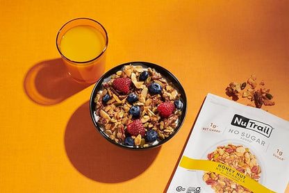 NuTrail Nut Granola Cereal, Honey Nut, 8 oz. 3 Count