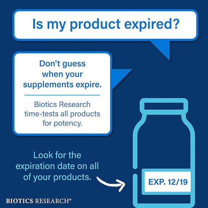 Biotics Research Ginkgo Biloba Standardized 24% 60 Tablets