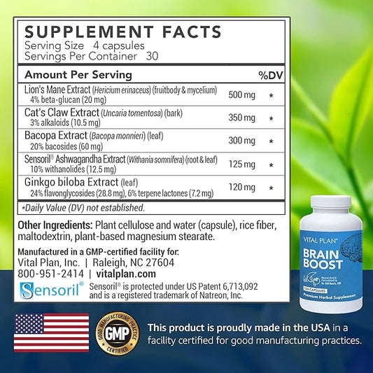 Brain Boost Supplement by Dr. Bill