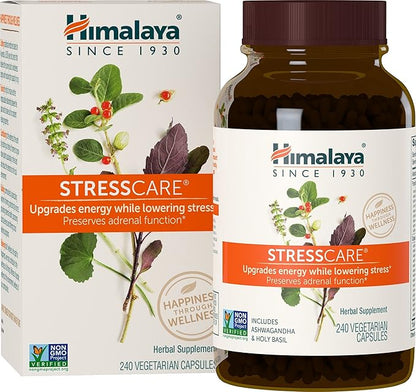 Himalaya StressCare Herbal Supplement, Supports Stress 240 Capsules
