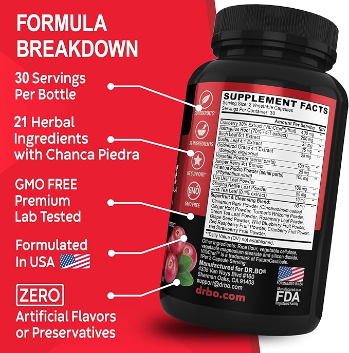 Kidney Cleanse Detox Support Supplement