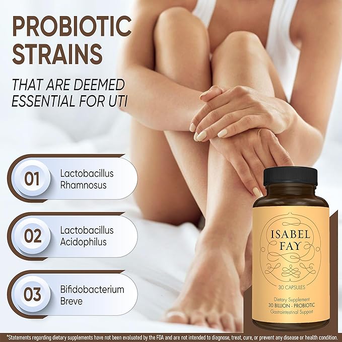 Urinary Tract Health Dietary Supplement 30 Billion 30 Capsules