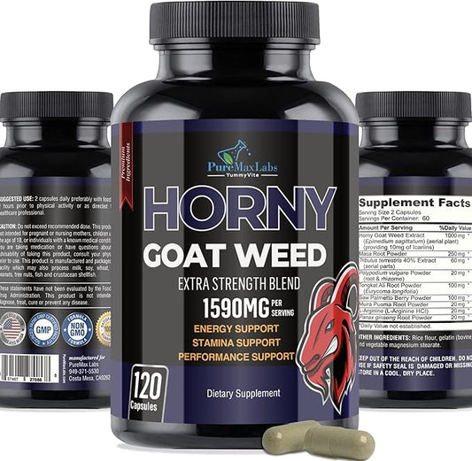 Horny Goat Weed Extra Strength -120 120 Capsules