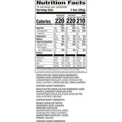 Larabar Chocolate Variety Pack, Gluten Free 18 ct