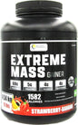 Extreme Mass Weight Gainer Muscle Builder, 10 lbs (4.54 kg) with Less Sugar for Intense Workout Training Made of high Calorie Fortified whey Protein